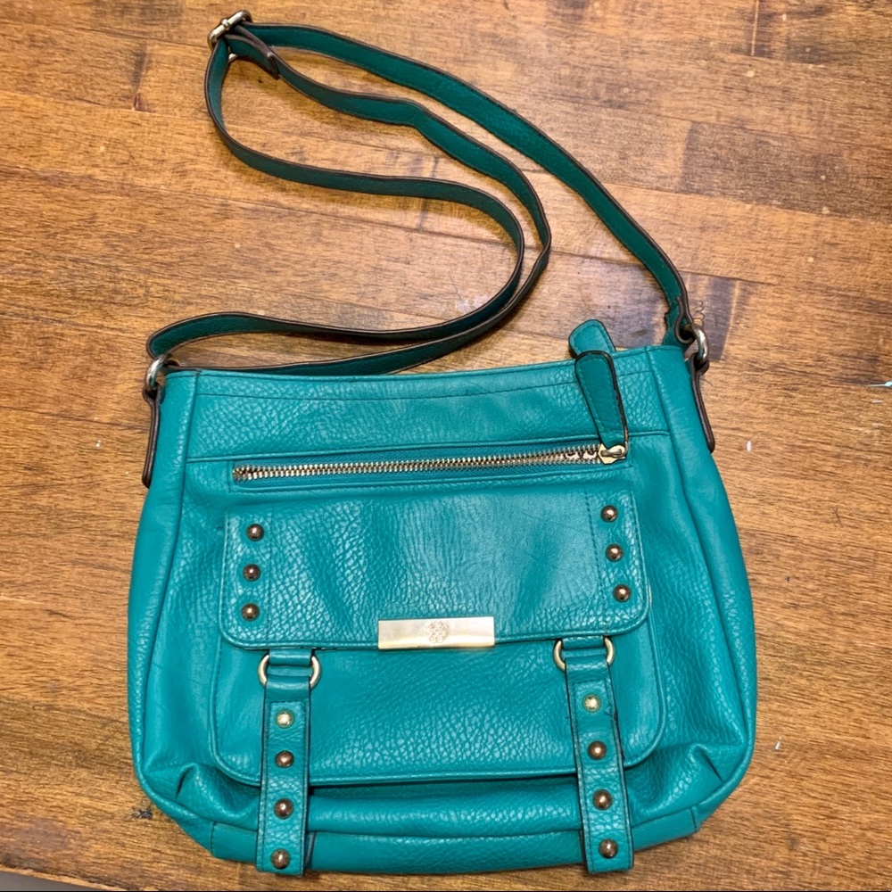 Jessica Simpson Teal CrossBody Purse Like NEW